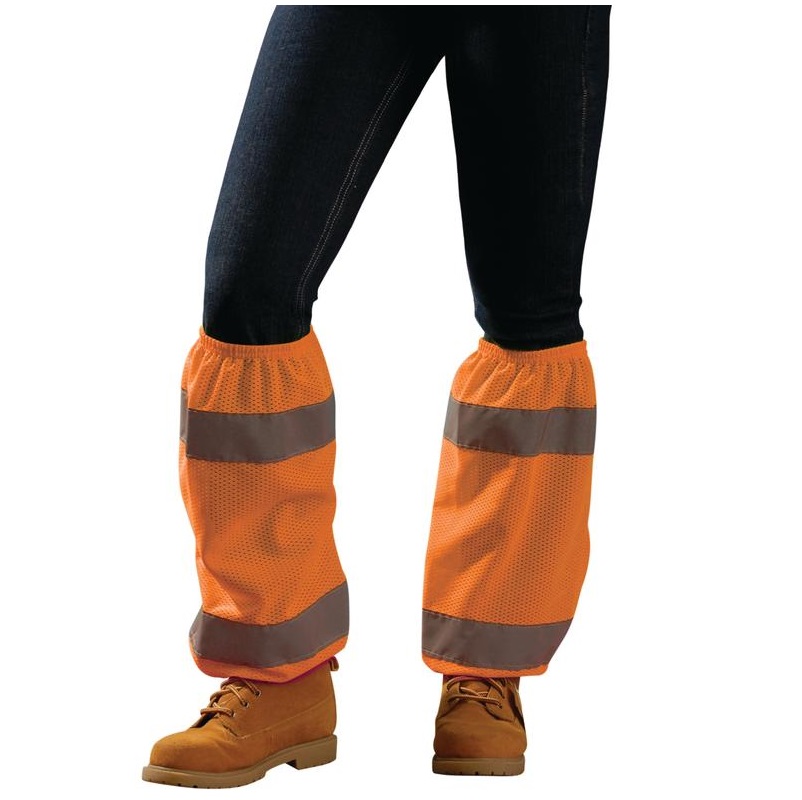 High Visibility 15-1/2" Leg Gaiter in Orange 